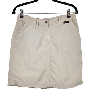 Jack Wolfskin Kalahari Skort Light Women UV Protection Light Sand Size XS
